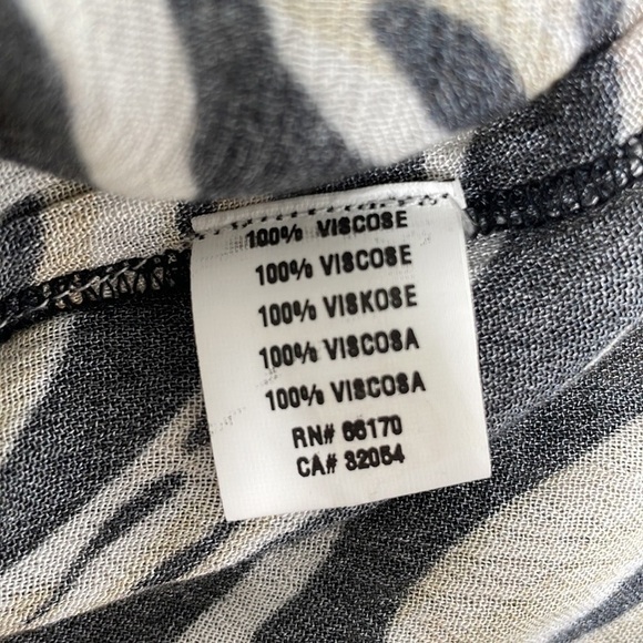 Anthropologie x Blank London Peasant Top NWT Long Sleeve Green Orange Size Large - Picture 16 of 17